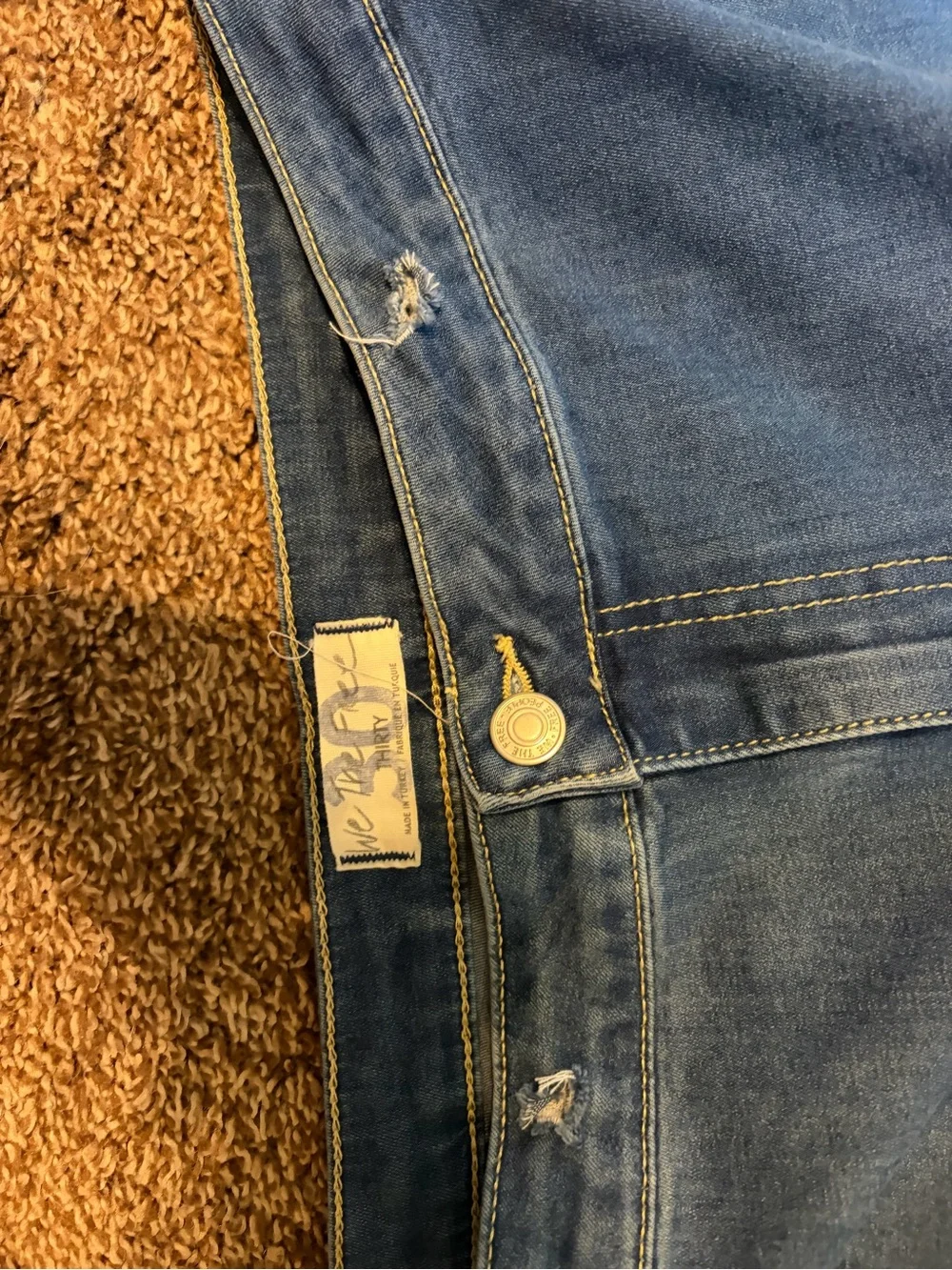 We The Free Indigo High-Rise Flare Jeans - Picture 6 of 7